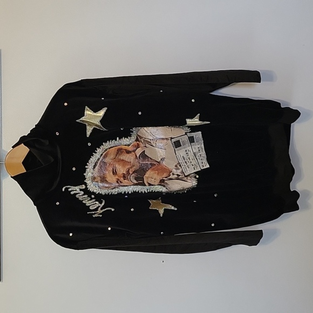 Vintage Kenny Rogers MSU concert 1994 handmade sweater women's large